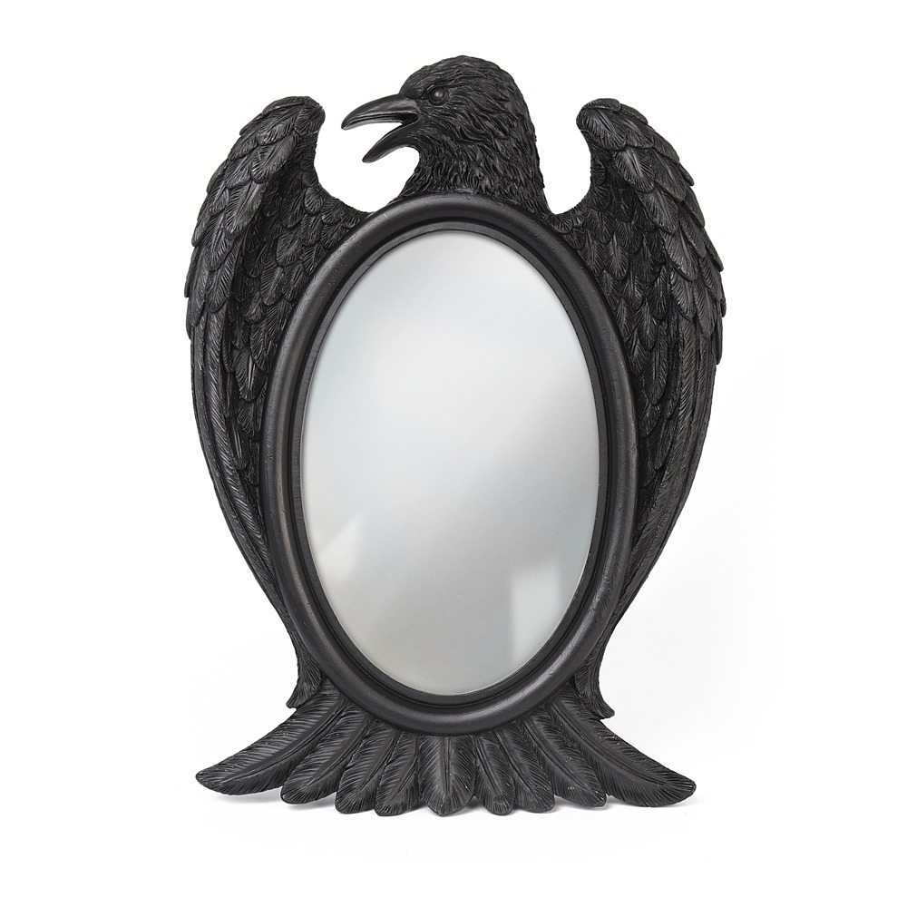 Alchemy - Black Raven Spiegel - Schwarz